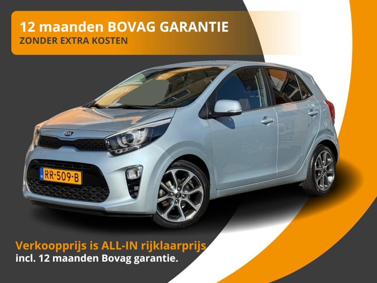 Kia Picanto - 1.0 CVVT DESIGN EDITION LEER/NAVI/CAMERA/CARPLAY/NL-AUTO - AutoWereld.nl