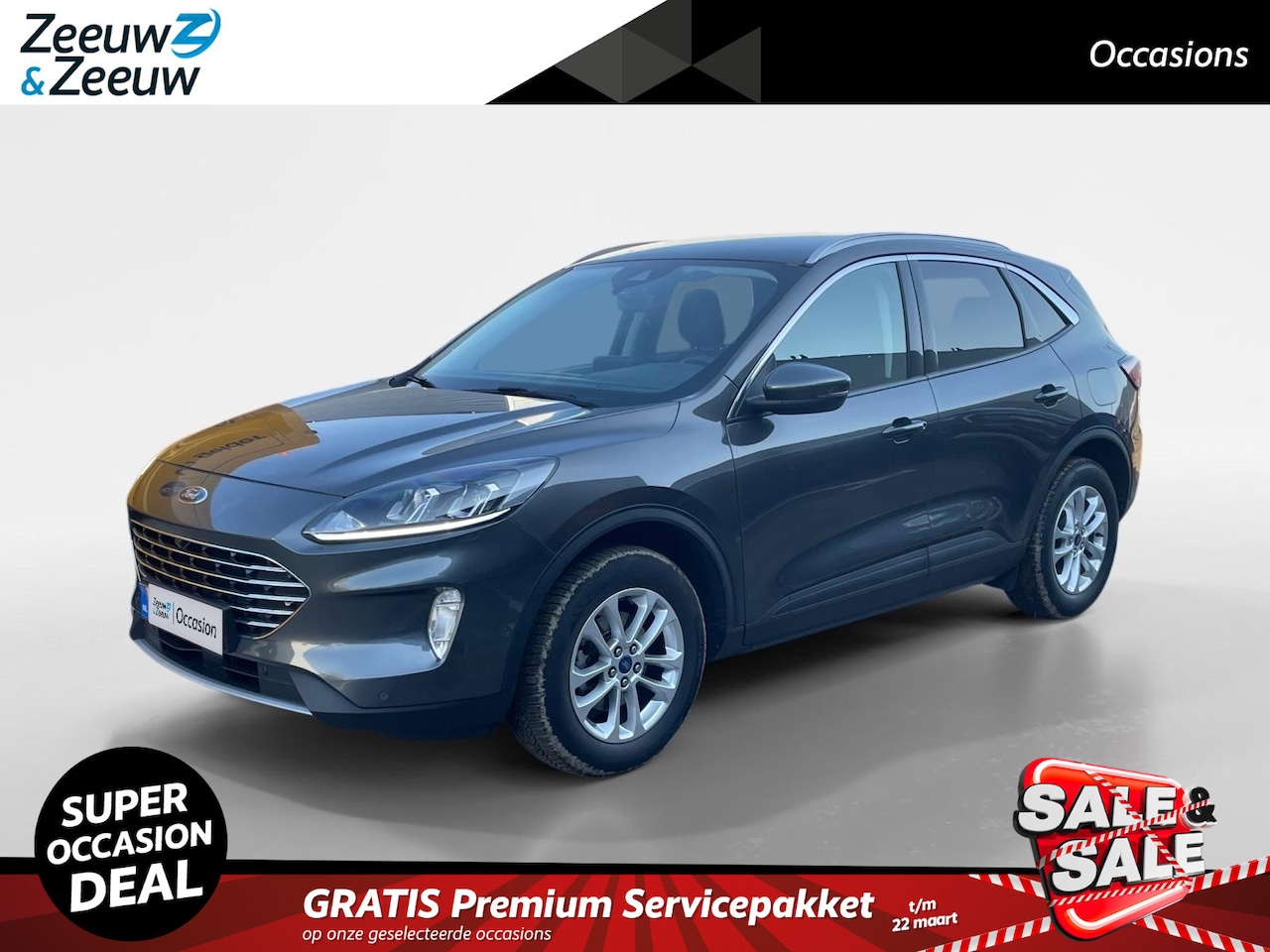 Ford Kuga - 1.5 EcoBoost Titanium 120pk | Dealeronderhouden | BLISS | Adaptieve cruise control | Achte - AutoWereld.nl