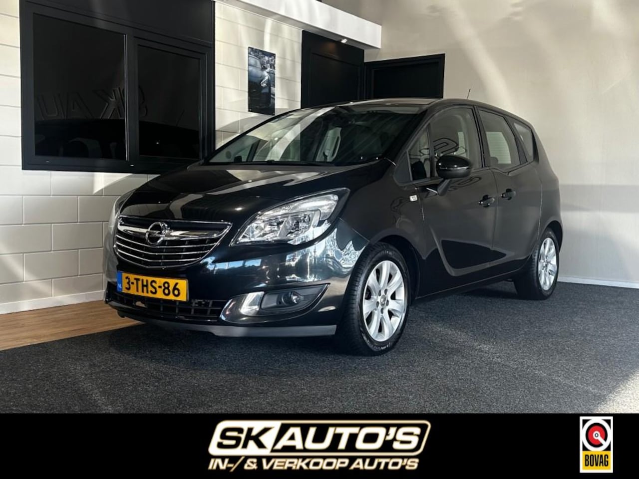 Opel Meriva - 1.4 TURBO BERLIN NAP l AIRCO l CRUISE l ELEK RAMEN l TREKHAAK l - AutoWereld.nl