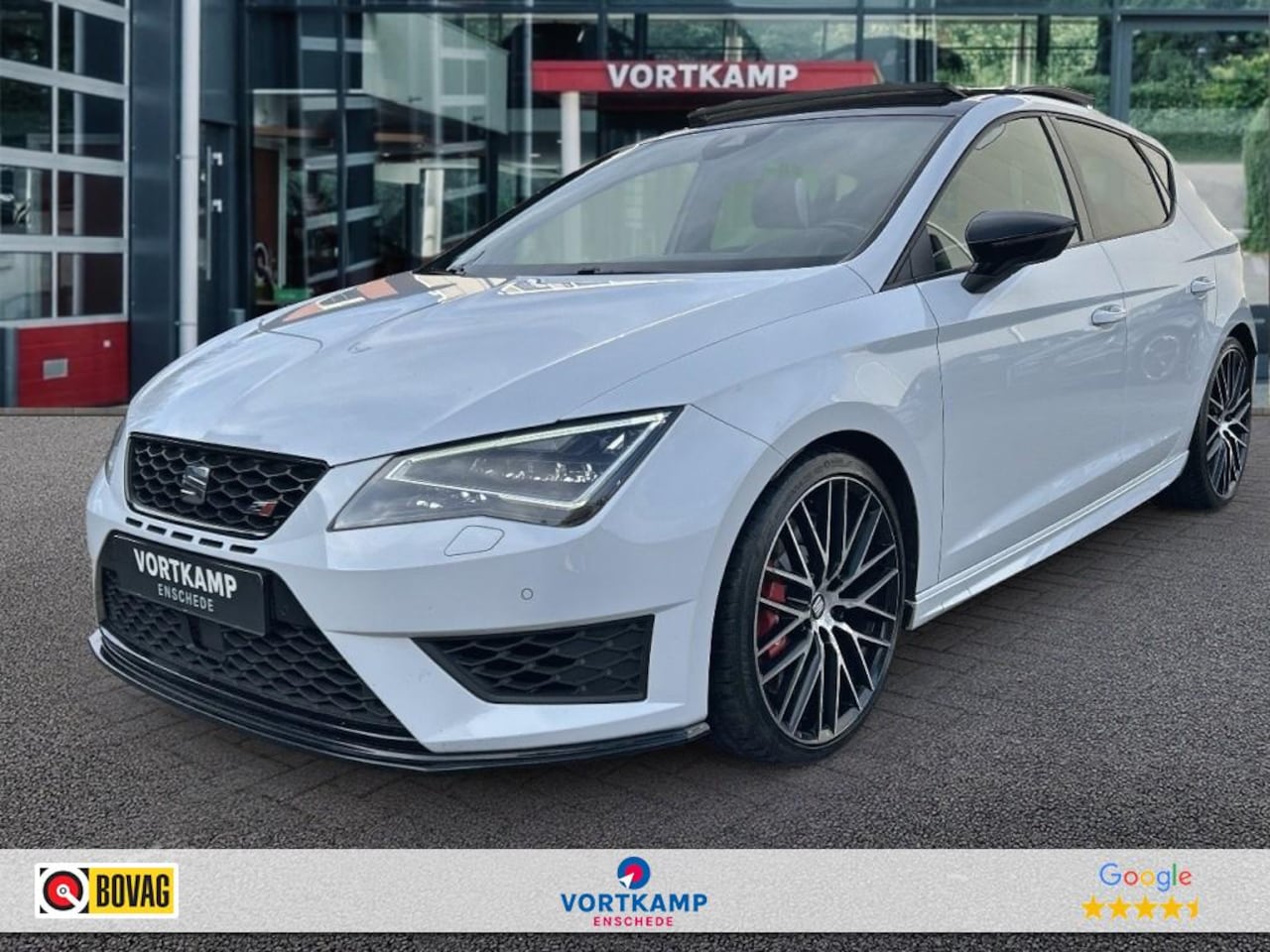 Seat Leon - 2.0 TSI DSG CUPRA 290 PANO-DAK/NAVI/CARPLAY/ACC/STOELVERW/PDC/ - AutoWereld.nl