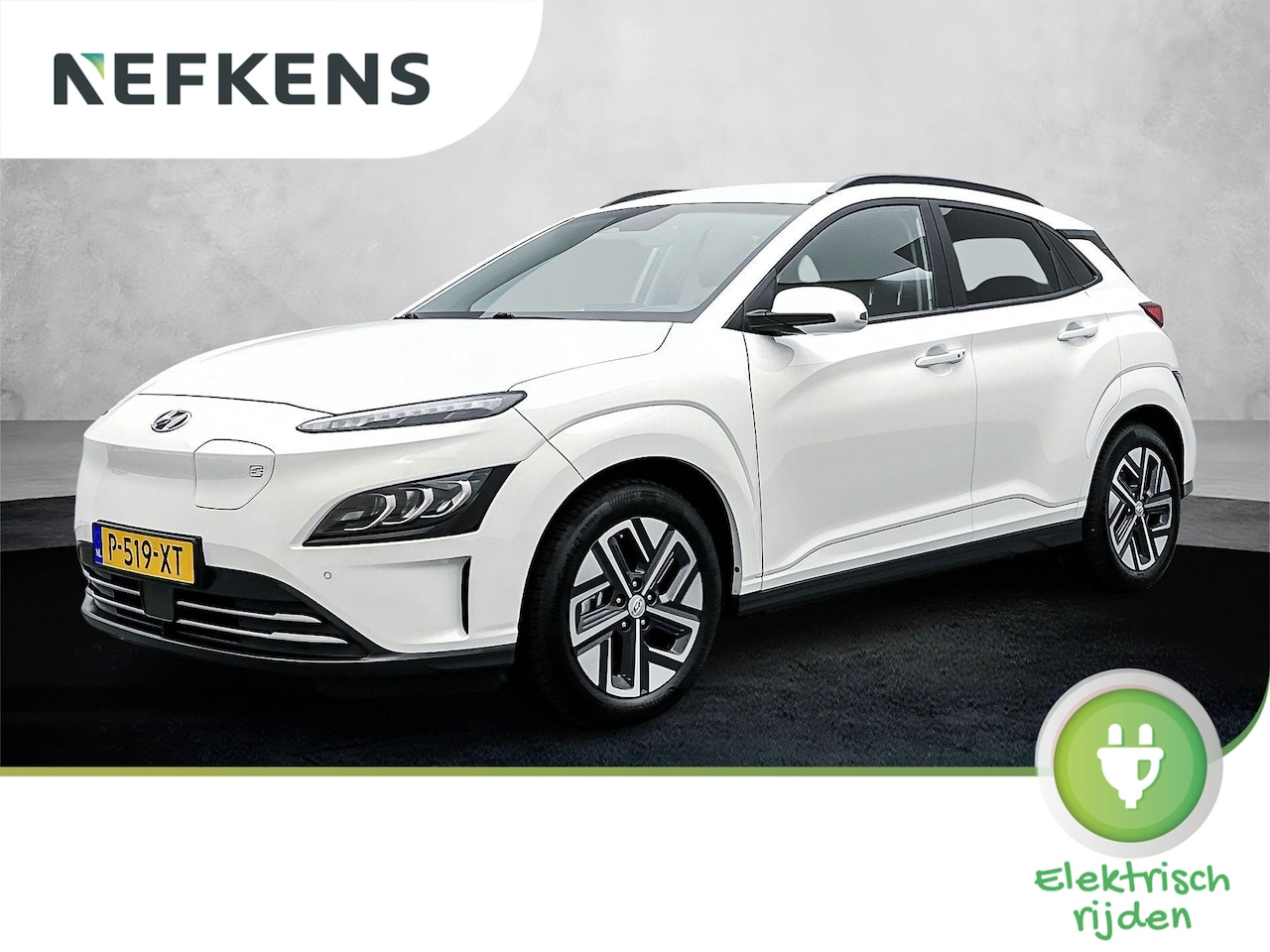 Hyundai Kona Electric - EV Premium 64 kWh 204 pk | Navigatie | Achteruitrijcamera | Voorstoelen Verwarmd | LED Kop - AutoWereld.nl