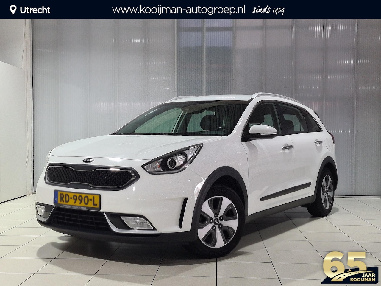 Kia Niro - 1.6 GDi Hybrid DynamicLine Super scherpe prijs en direct geleverd! | Trekhaak | Achteruitr - AutoWereld.nl