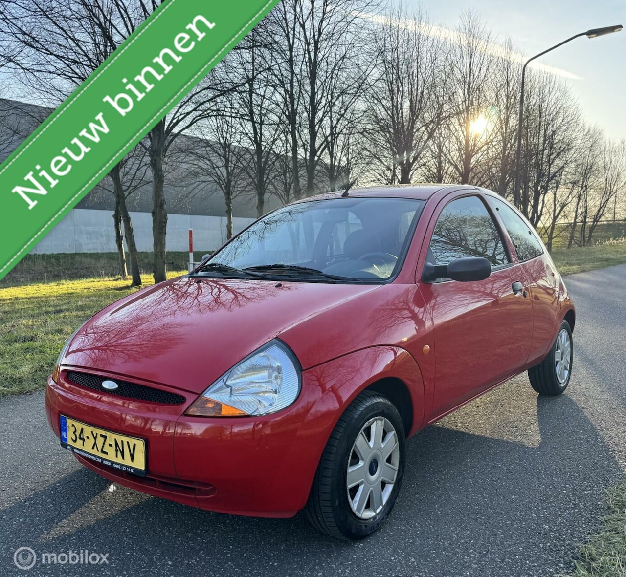 Ford Ka - 1.3 Cool & Sound*NAP*NEW APK*AIRCO*PARKEERSENSOREN - AutoWereld.nl