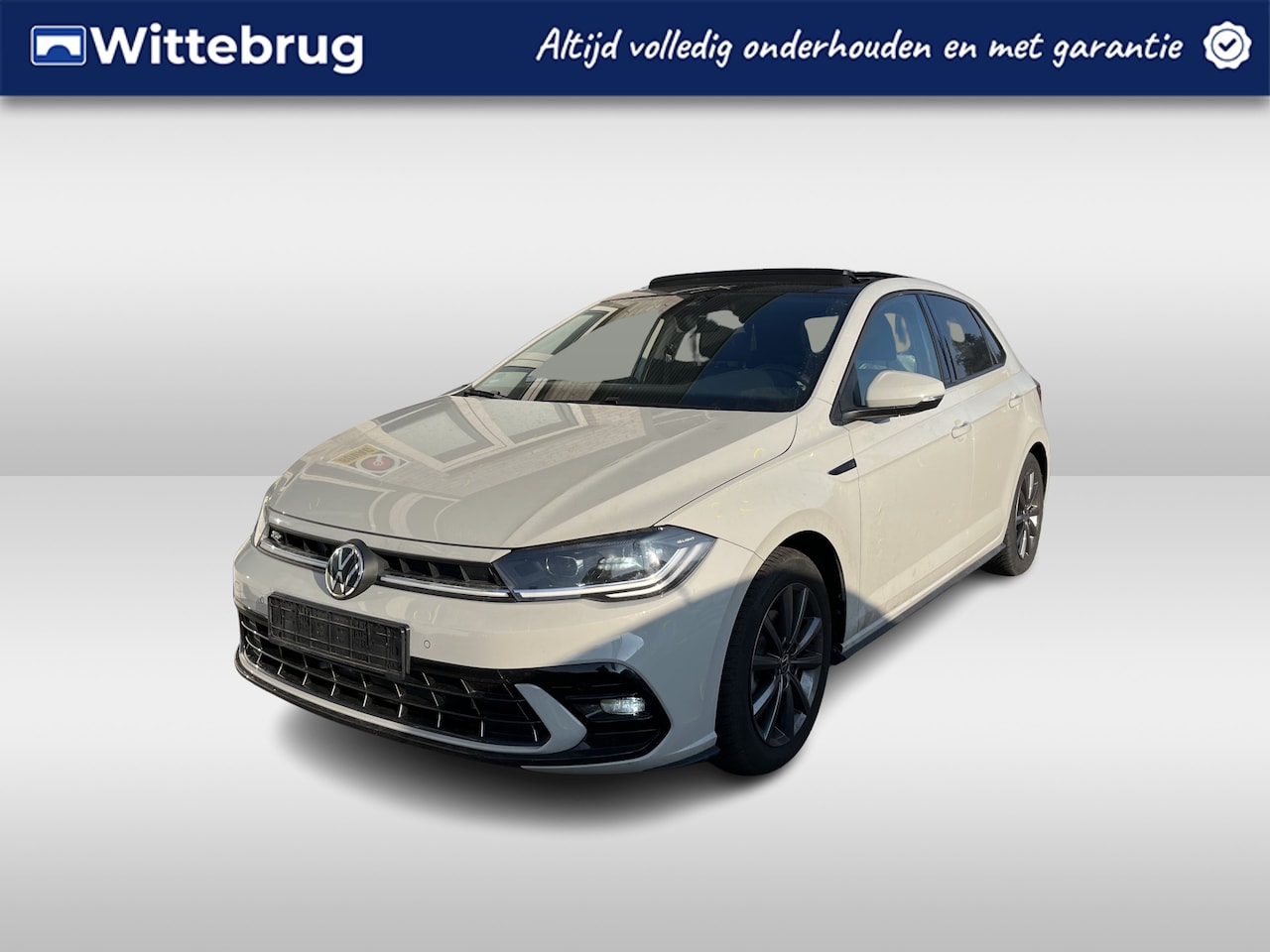 Volkswagen Polo - 1.0 TSI 2x R-Line / AUTOMAAT/ PANO/ CAMERA/ PARK. SENSOREN/ STOELVERWARM./ IQ. LIGHT/ DIGI - AutoWereld.nl