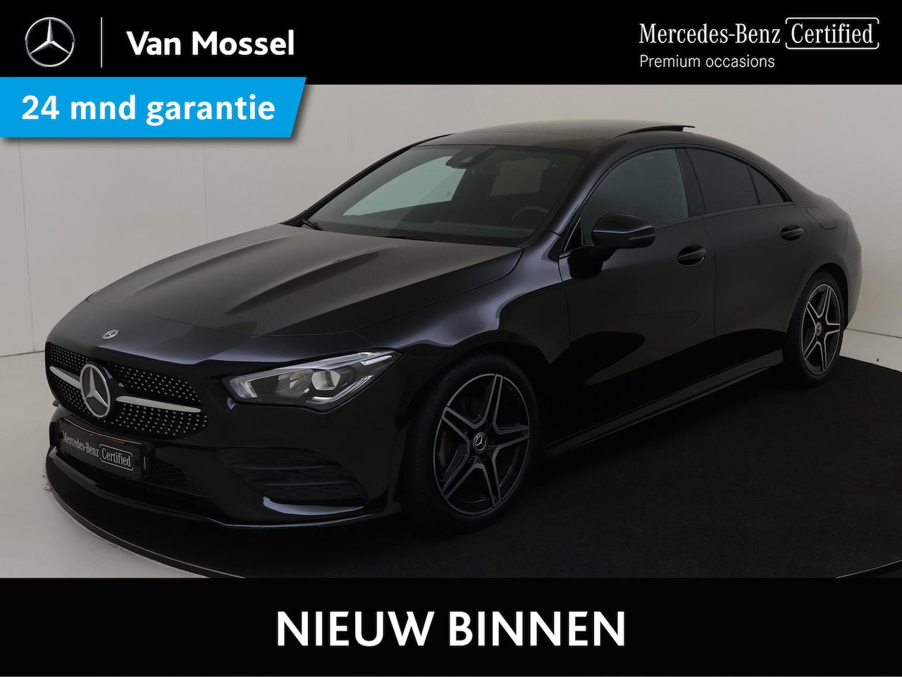 Mercedes-Benz CLA-Klasse - 180 Business Solution AMG / Panorama Dak / Nightpakket / Parkeer Camera / Elektr. Spiegels - AutoWereld.nl