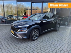 Hyundai Kona - 1.6 GDI HEV Premium, Leer, LED, Stoelverw+koeling, Keyless, NaviPro