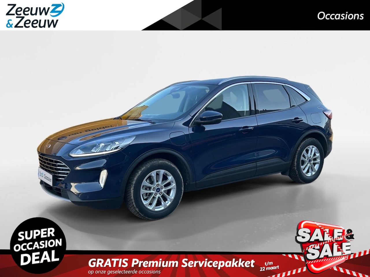 Ford Kuga - 2.5 PHEV Titanium 225pk | Dealeronderhouden | Trekhaak | BLISS | Adaptieve cruise control - AutoWereld.nl