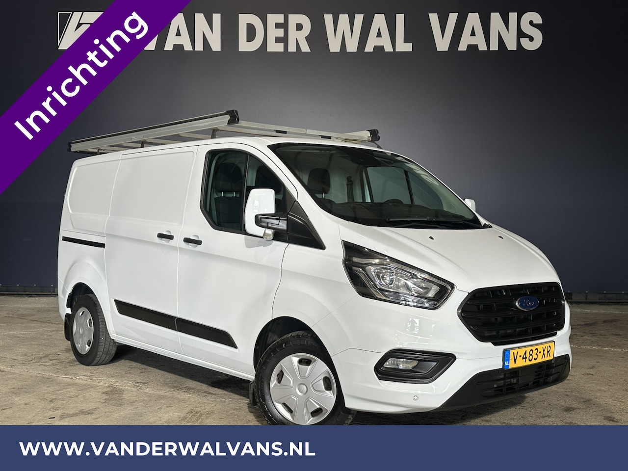 Ford Transit Custom - 2.0 TDCI L1H1 inrichting Euro6 Airco | Imperiaal | LED | Trekhaak | Cruisecontrol | Verwar - AutoWereld.nl