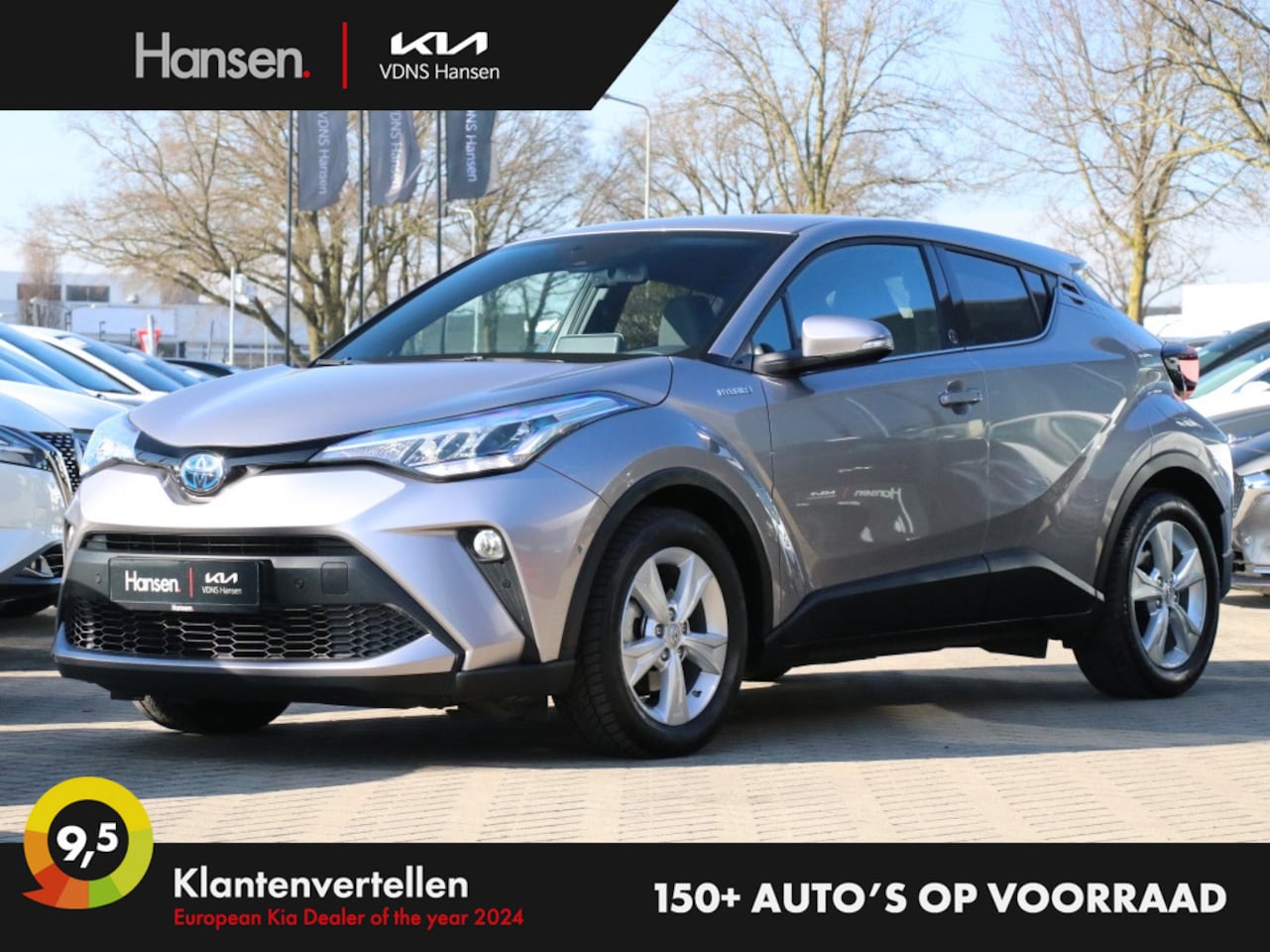 Toyota C-HR - 2.0 Hybrid Dynamic I Trekhaak I Keyless I Dodehoekdetectie - AutoWereld.nl