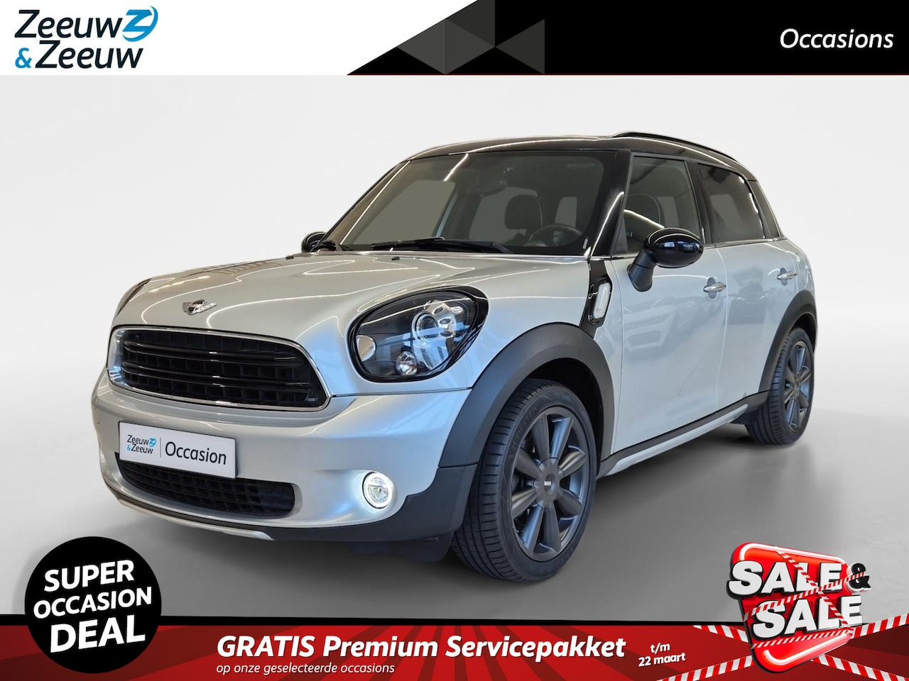 MINI Countryman - Mini 1.6 Cooper Pepper | Airco | Leder | Navi | AUTOMAAT | Privacy Glass | LM Velgen | TRE - AutoWereld.nl