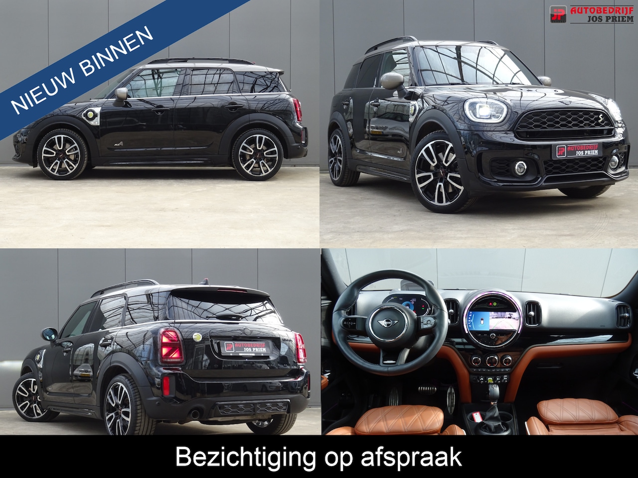 MINI Countryman - Mini 2.0 Cooper S E ALL4 John Cooper Works * H/K * PANORAMADAK * LUXE UITV. !! - AutoWereld.nl