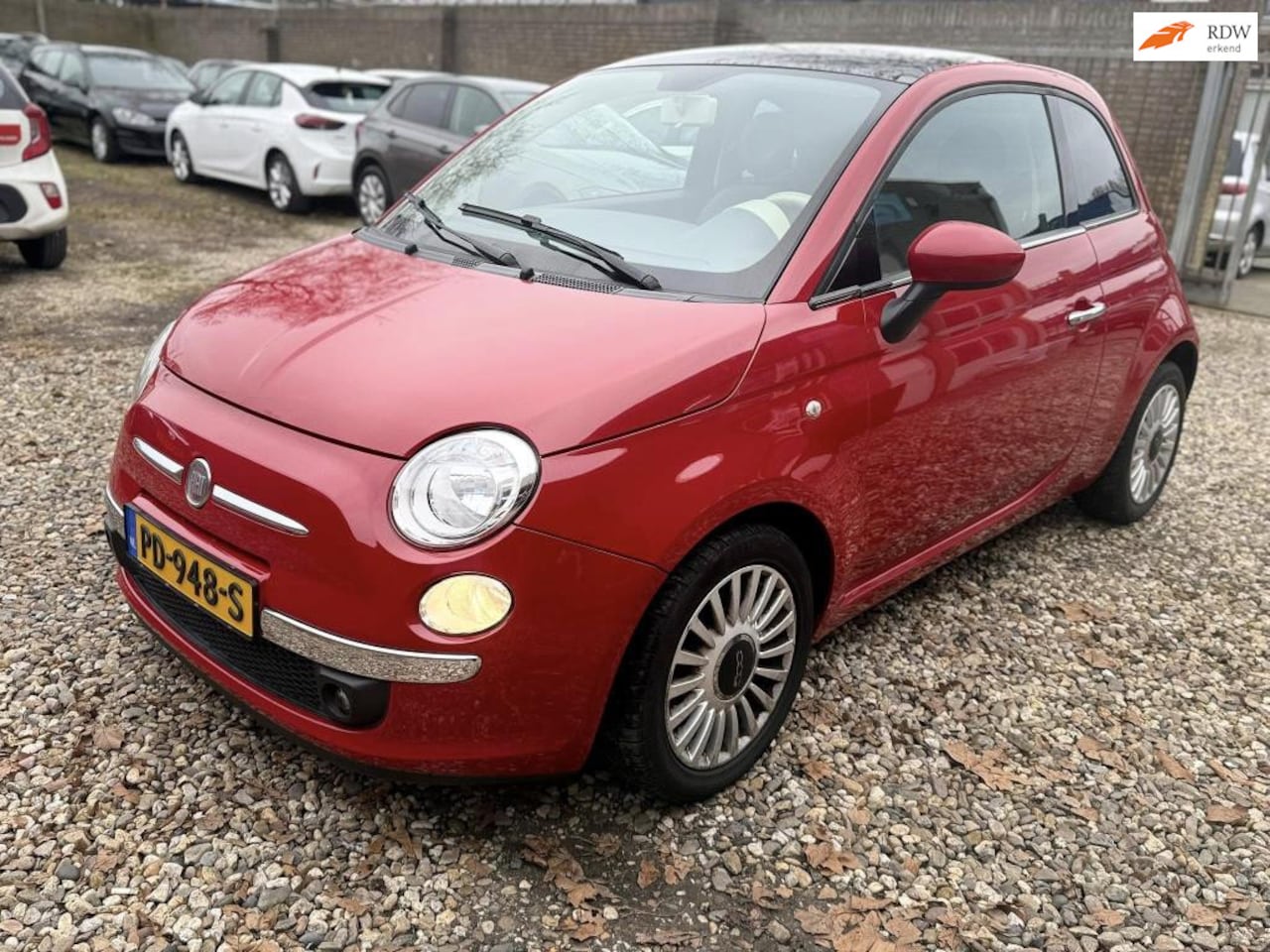 Fiat 500 - 0.9 TwinAir Lounge panoramadak - AutoWereld.nl