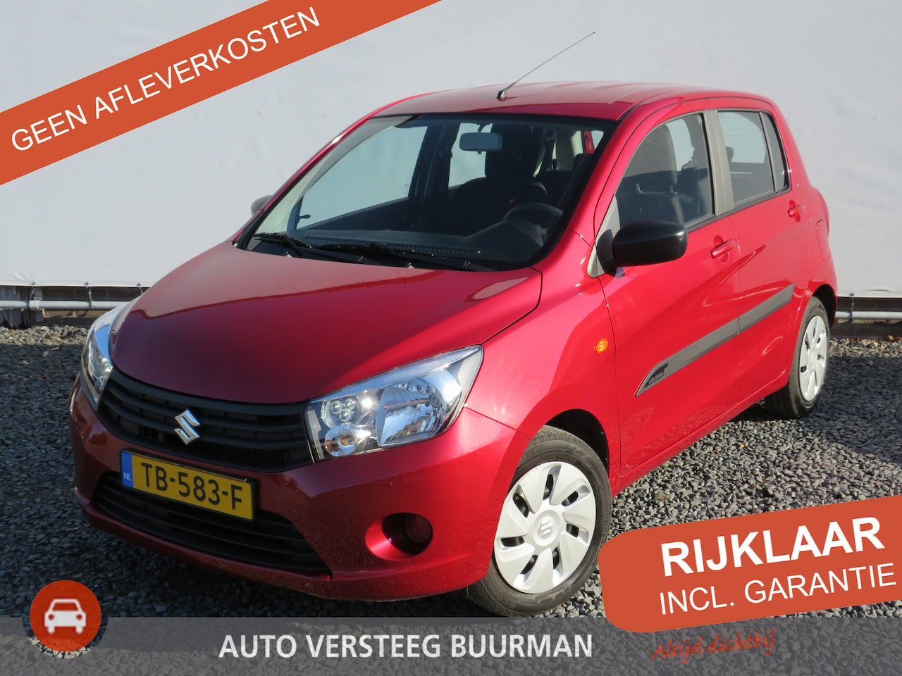 Suzuki Celerio - 1.0 Comfort 1.0 Comfort, 1e Eig. Parkeersensoren, Navigatie en Dealer onderhouden - AutoWereld.nl