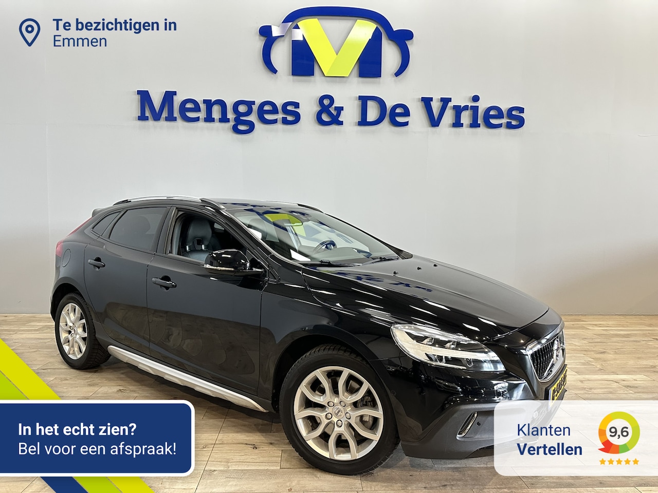 Volvo V40 Cross Country - 1.5 T3 Polar+ Luxury Airco ECC | LED | Panorama | Leder | Camera | Navigatie | Stoelverwar - AutoWereld.nl