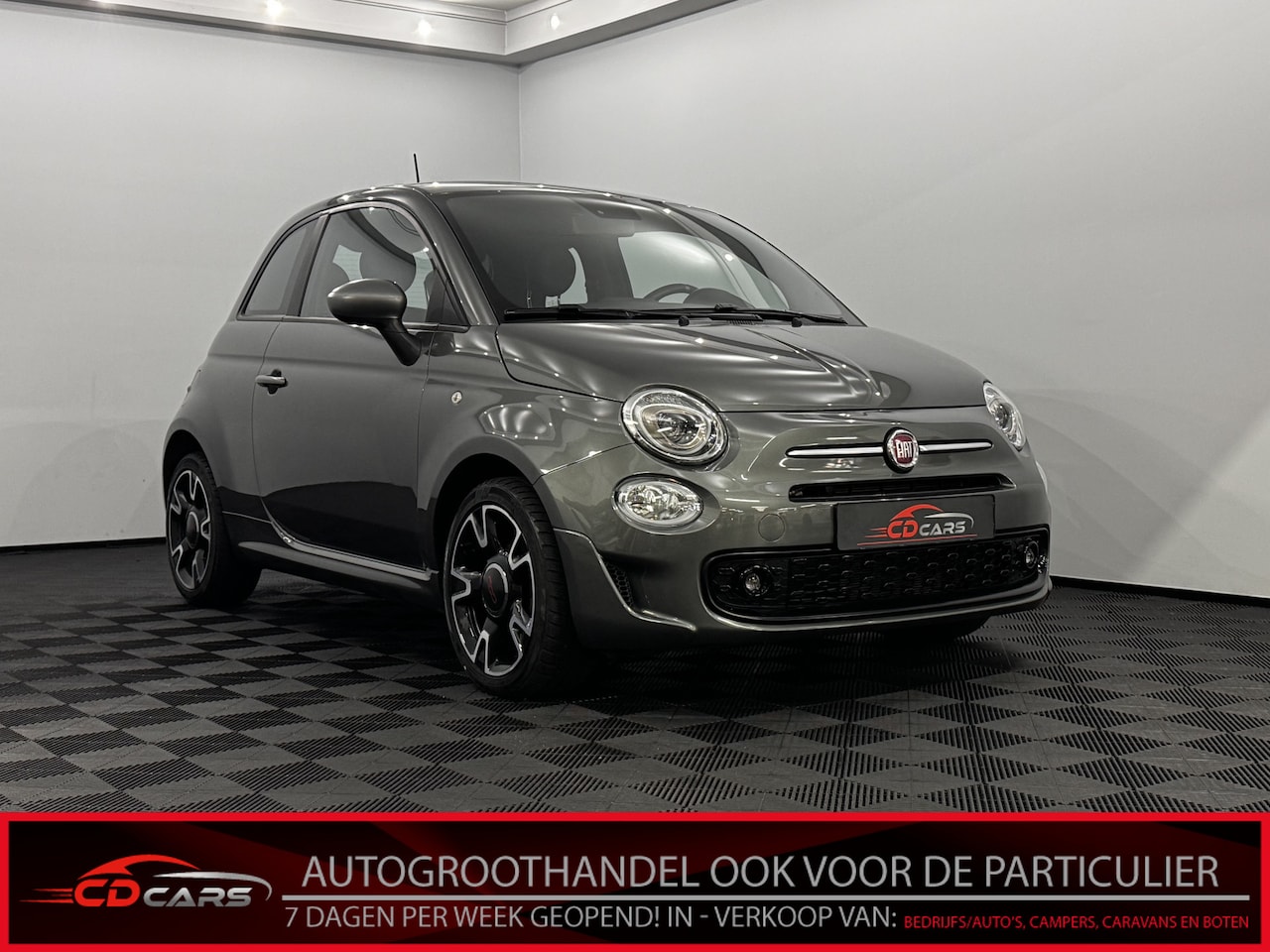 Fiat 500 - 1.0 Hybrid Launch Edition Half leder, Clima, Apple carplay, Parkeersensoren, 6 versnelling - AutoWereld.nl