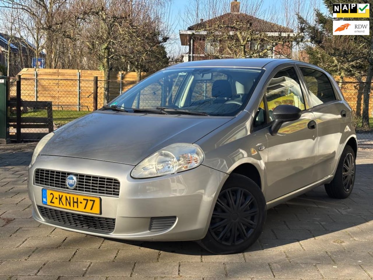 Fiat Grande Punto - 1.4 Active | Distributieriem recent vervangen | El. Ramen | 5-deurs. - AutoWereld.nl