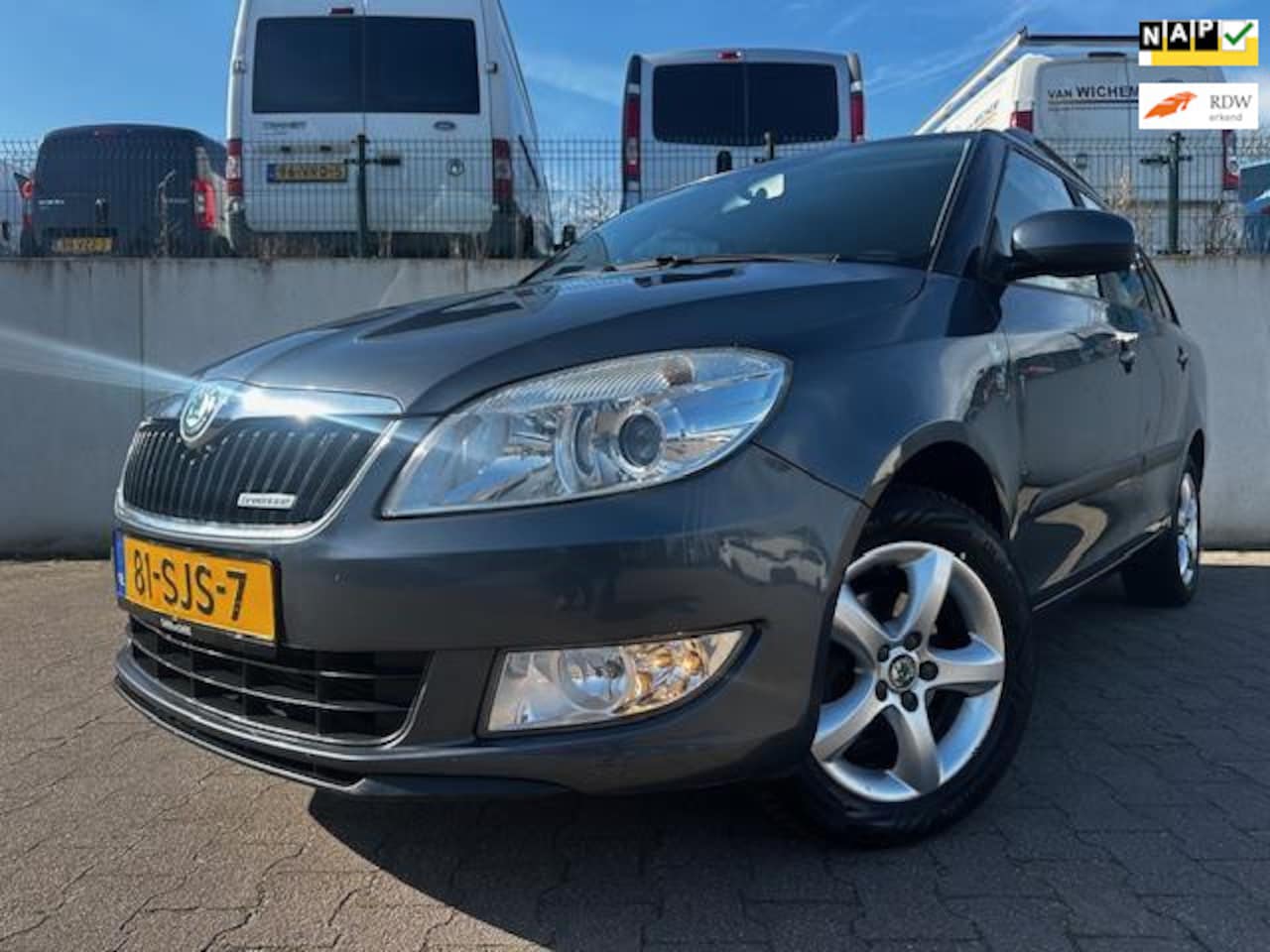 Skoda Fabia Combi - 1.2 TDI Greenline/AIRCO/NAVI/CRUISE/TREKHAAK/NAP/ - AutoWereld.nl