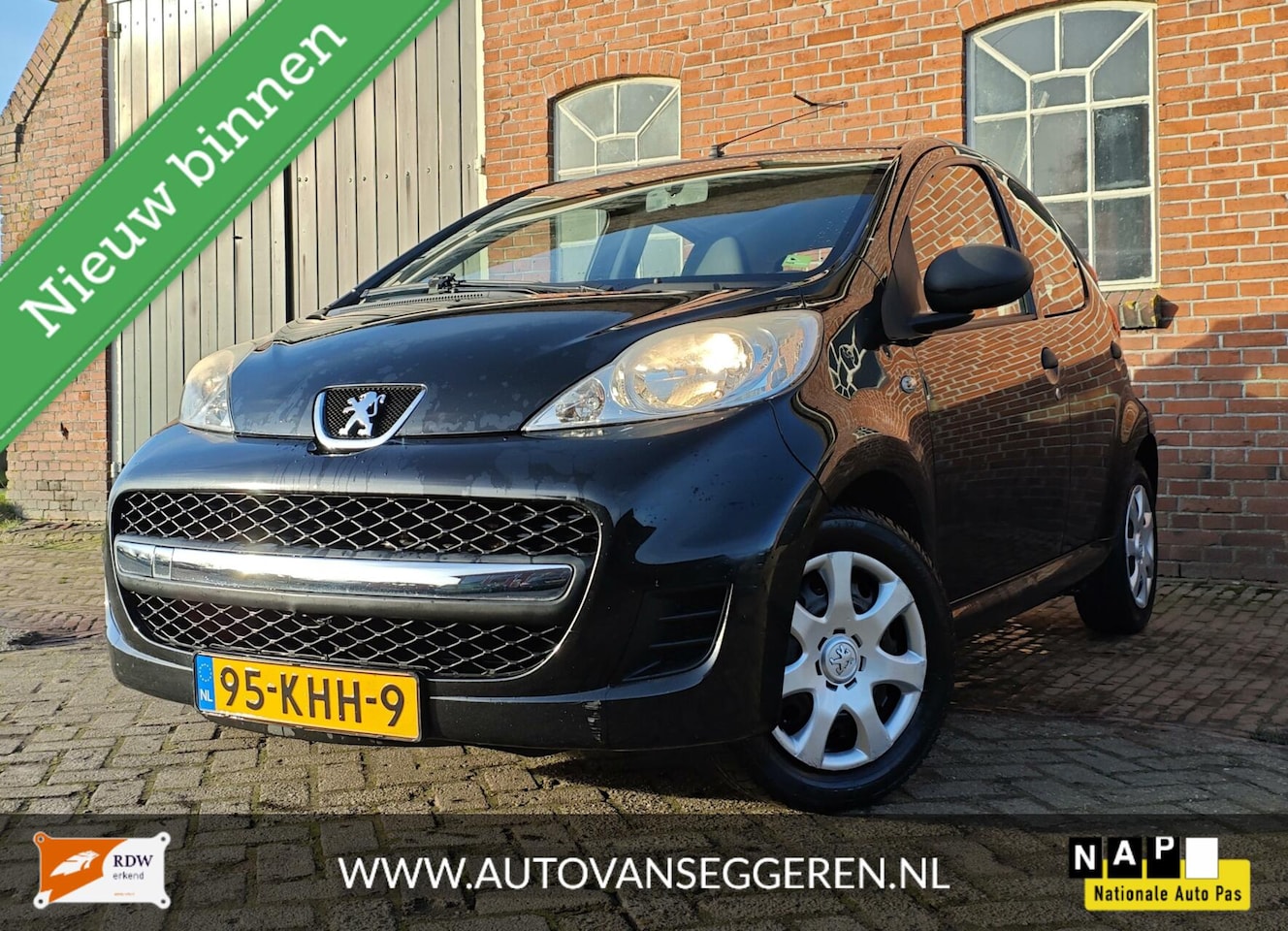 Peugeot 107 - 1.0-12V Sublime - nwe APK&Beurt/4 drs/Garantie - AutoWereld.nl