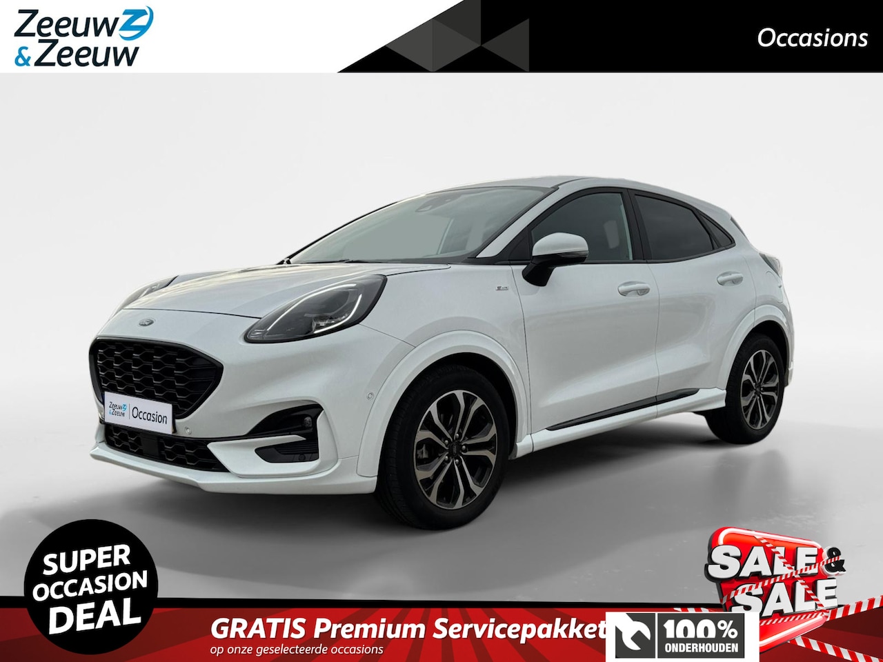 Ford Puma - 1.0 EcoBoost Hybrid ST-Line | Dealer onderhouden | Navigatie | Apple carplay & Android aut - AutoWereld.nl