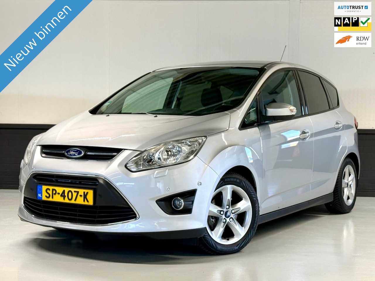 Ford C-Max - 1.0 Titanium 125Pk Stoelverwarm|Trekhaak! - AutoWereld.nl