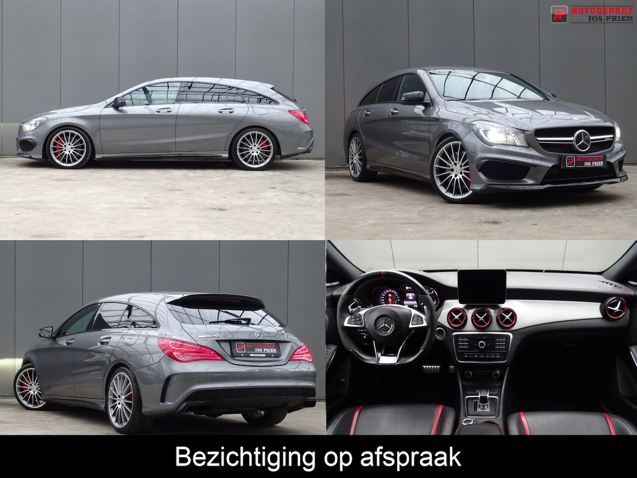 Mercedes-Benz CLA-klasse Shooting Brake - AMG 45 4MATIC OrangeArt Edition * LEER * ADAPTIEF CC !! - AutoWereld.nl