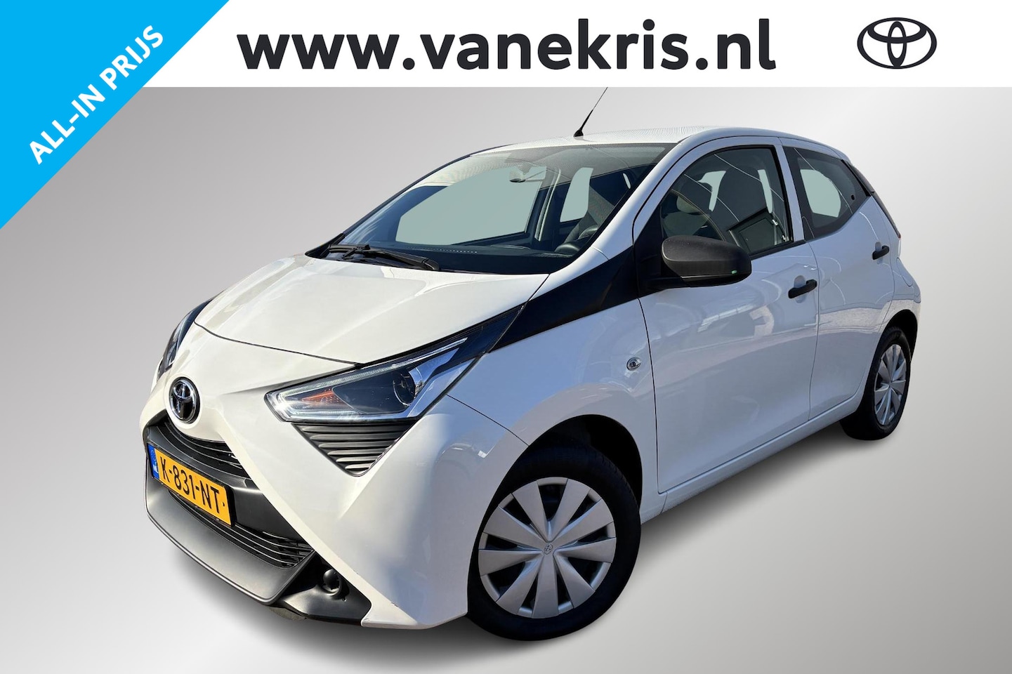 Toyota Aygo - 1.0 VVT-i x-fun 1.0 VVT-i X-Fun, Bluetooth - AutoWereld.nl