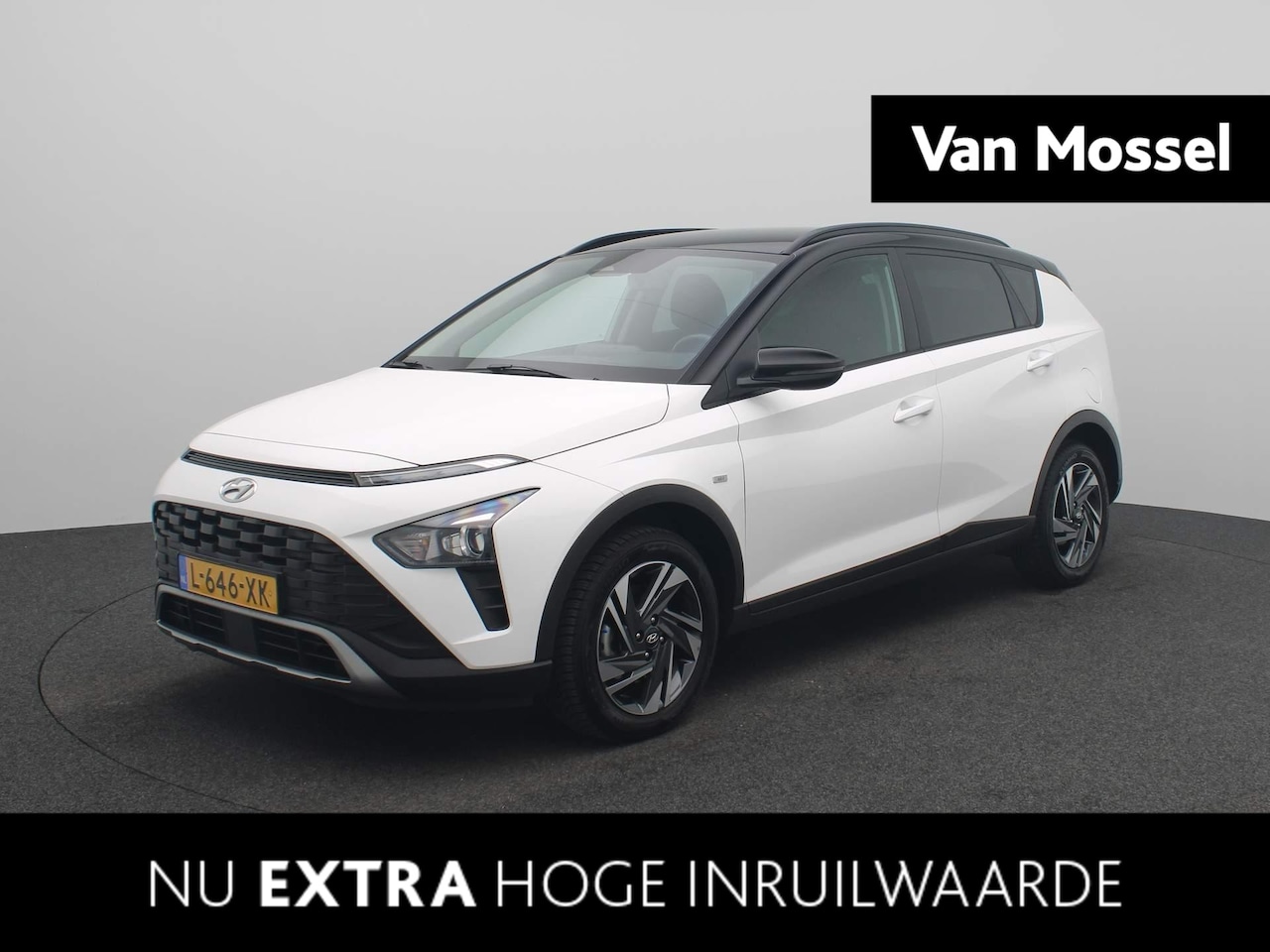 Hyundai Bayon - 1.0 T-GDI Comfort Smart | Airco | Navigatie | Achteruitrijcamera | Cruise Control | Apple - AutoWereld.nl