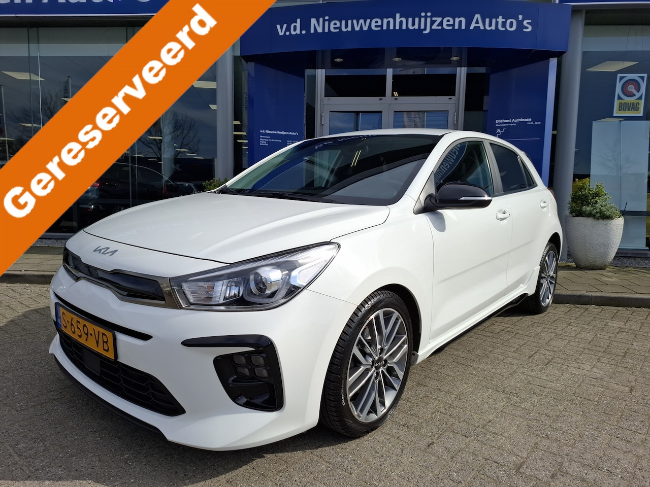 Kia Rio - 1.0 T-GDi MHEV GT-Line | Camera | Carplay | Stoelverwarming | Navigatie | GT-line | info: - AutoWereld.nl