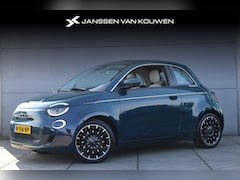 Fiat 500 C - La Prima 42 kWh Cabrio / Navigatie / Adaptief cruise / Camera / 'Ocean Green'