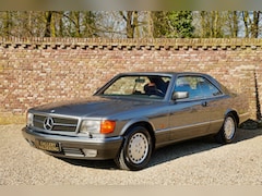 Mercedes-Benz 560 - SEC "87.000 kms" In exceptional condition, Serviced by Mercedes Benz dealer, Livery in "Pe