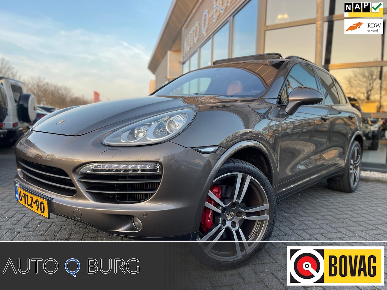 Porsche Cayenne - 4.2 D S | Automaat | Luchtvering | Panorama | Burmester | Leder | Memory | Camera | Stoelv - AutoWereld.nl