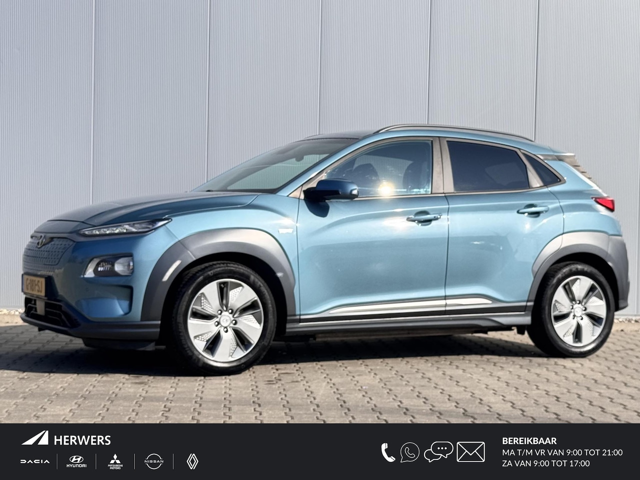 Hyundai Kona Electric - EV Premium 64 kWh SOH 100% - AutoWereld.nl