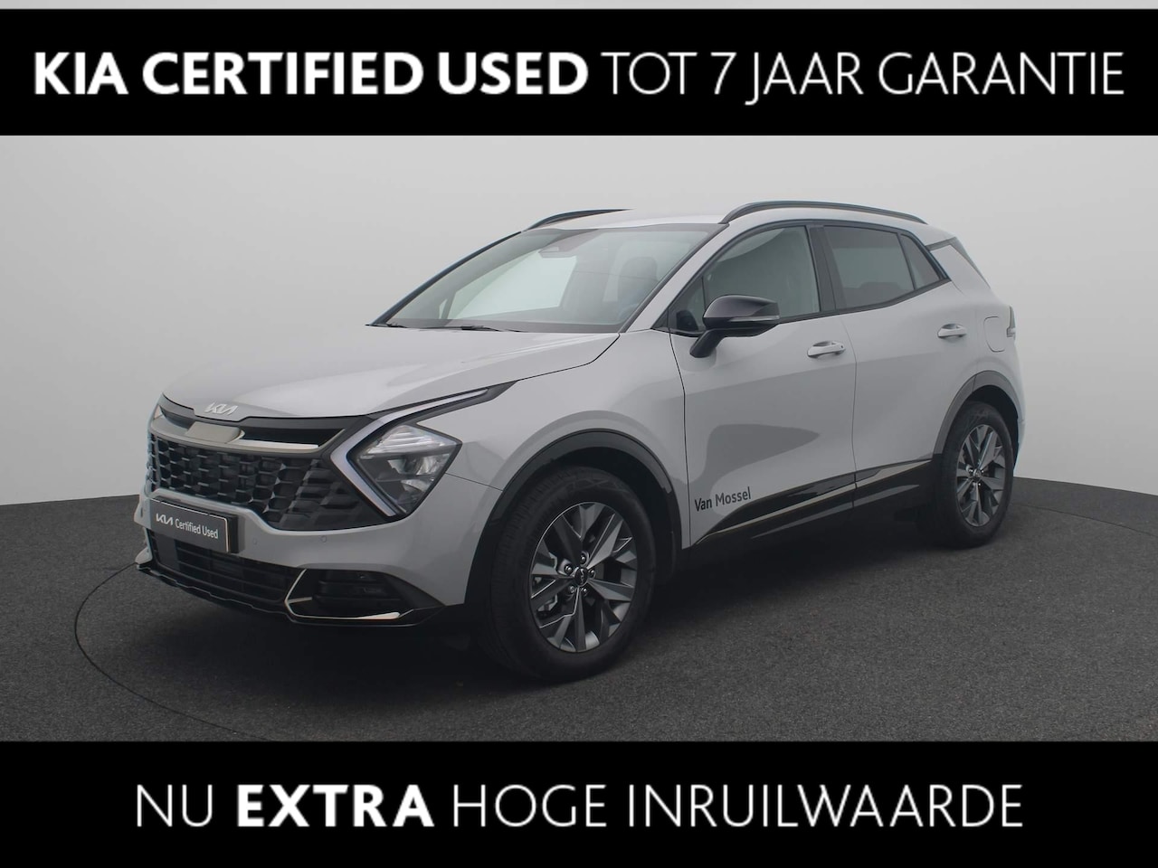 Kia Sportage - 1.6 T-GDi Hybrid Dark Edition Leder | Navi | Camera | Clima | Cruise | Stoelverwarming - AutoWereld.nl