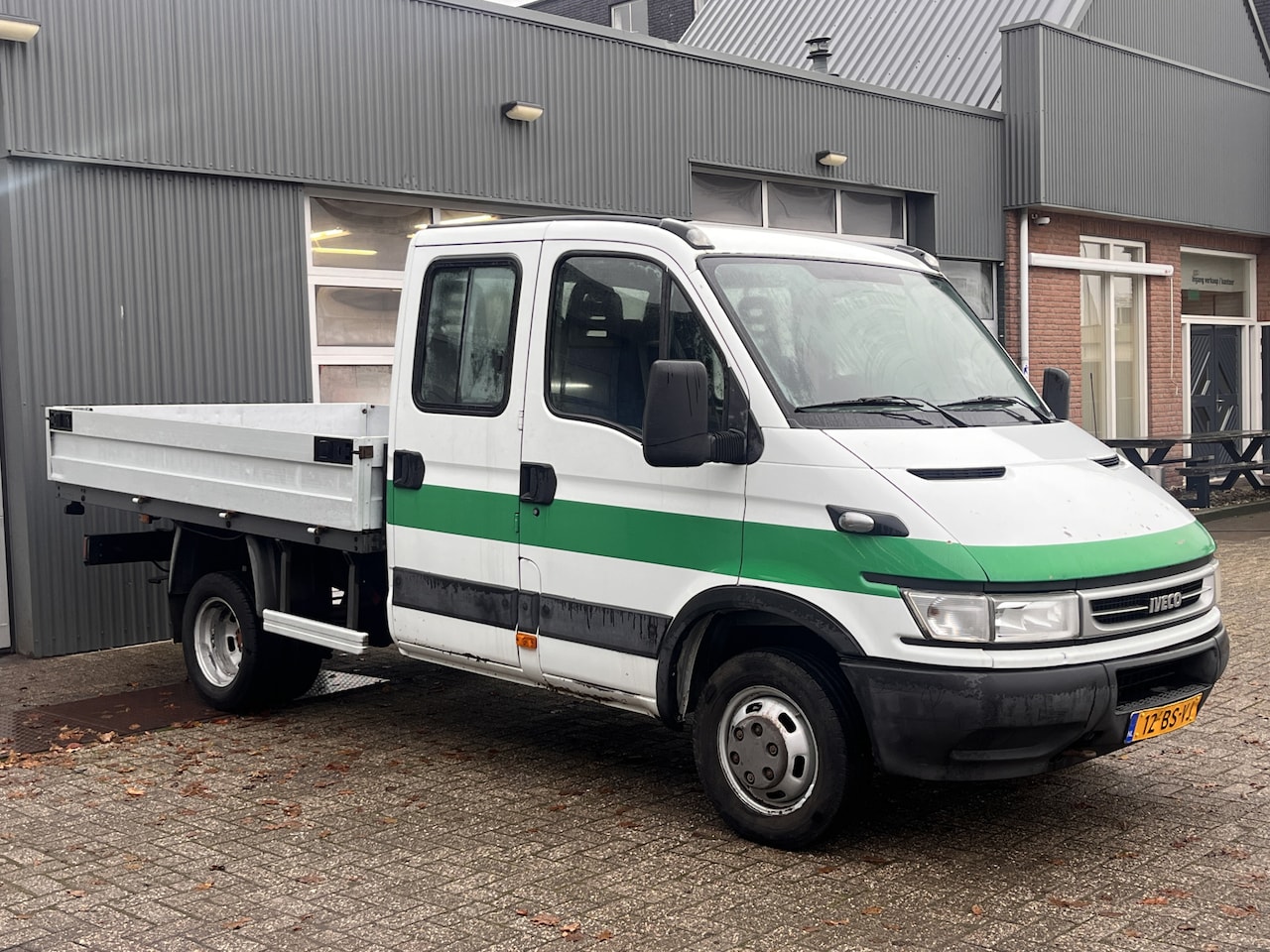 Iveco Daily - 40C14 345 DC Open laadbak Pick-up 136pk Trekhaak 3500kg Trekgewicht laadbak P-up bakwagen - AutoWereld.nl