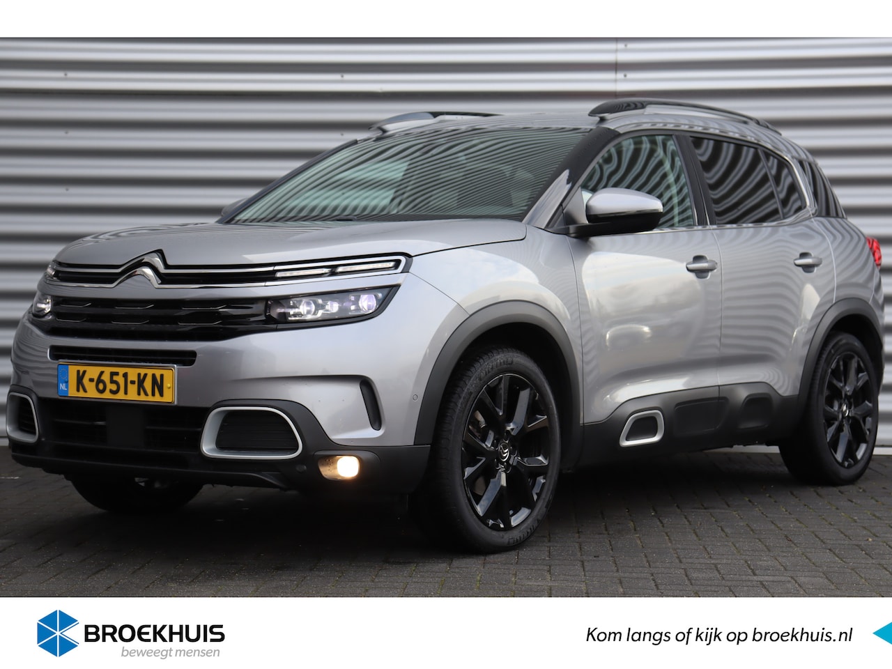 Citroën C5 Aircross - 1.2 PURETECH 130PK BUSINESS PLUS AUTOMAAT / NAVI / LEDER / CLIMA / FULL-LED / PDC / 19" LM - AutoWereld.nl