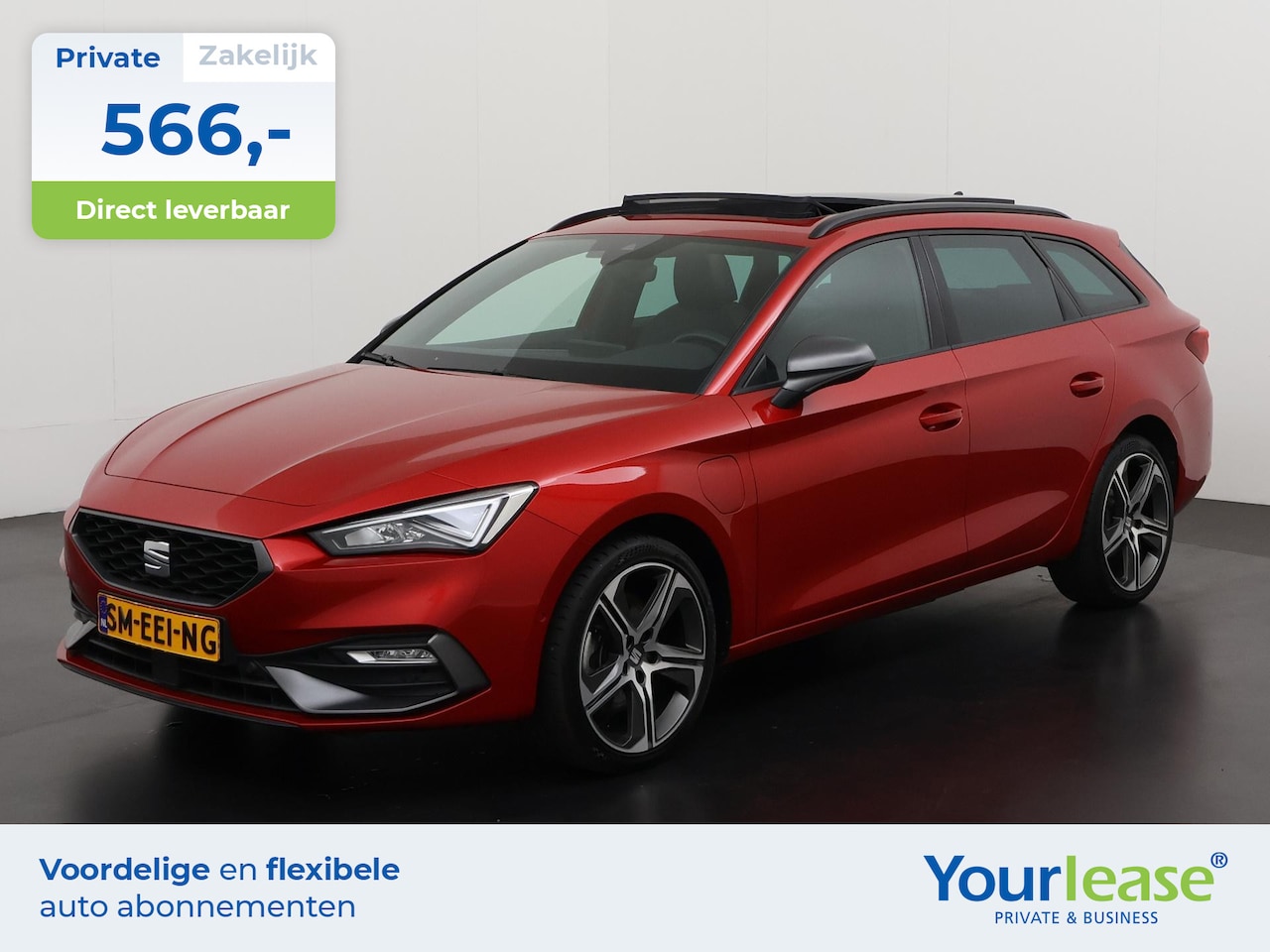 Seat Leon Sportstourer - 1.4 TSI eHybrid PHEV FR | All-in 566,- Private Lease | Zondag Open! - AutoWereld.nl