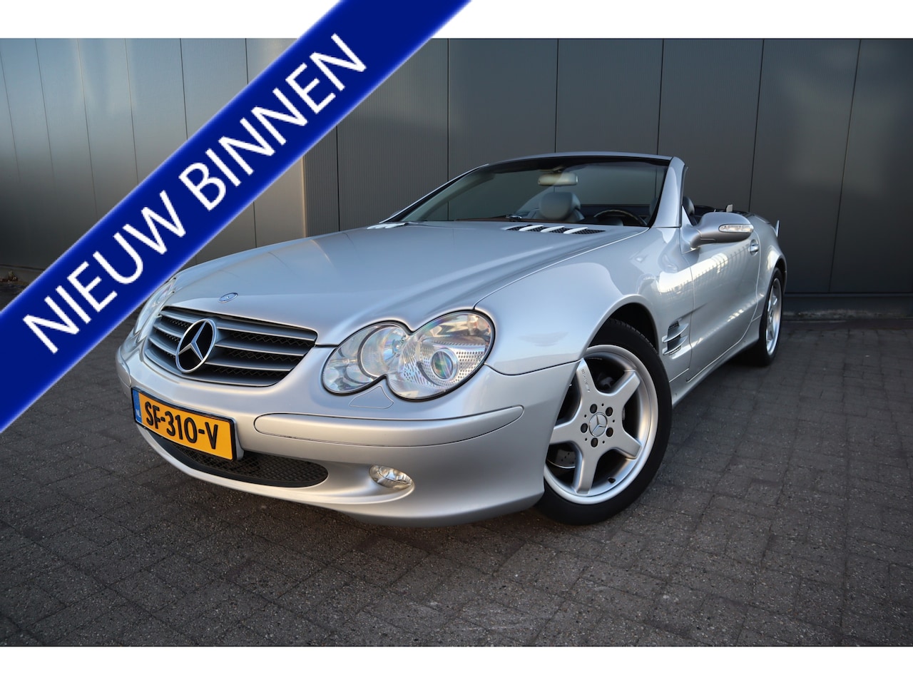 Mercedes-Benz SL-klasse Cabrio - 500 V 8 ABC  Leder Xenon Navigatie - AutoWereld.nl