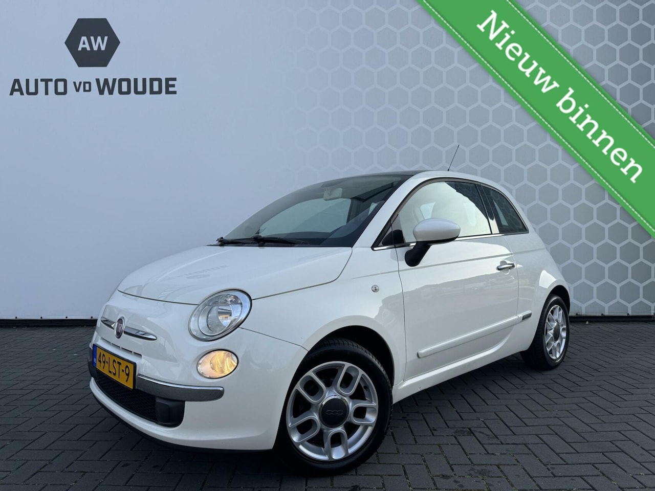 Fiat 500 - 1.2 Lounge Panoramadak AUTOMAAT Carplay - AutoWereld.nl