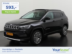 Jeep Compass - 4xe 190 PHEV Limited | All-in 593, - Private Lease | Zondag Open