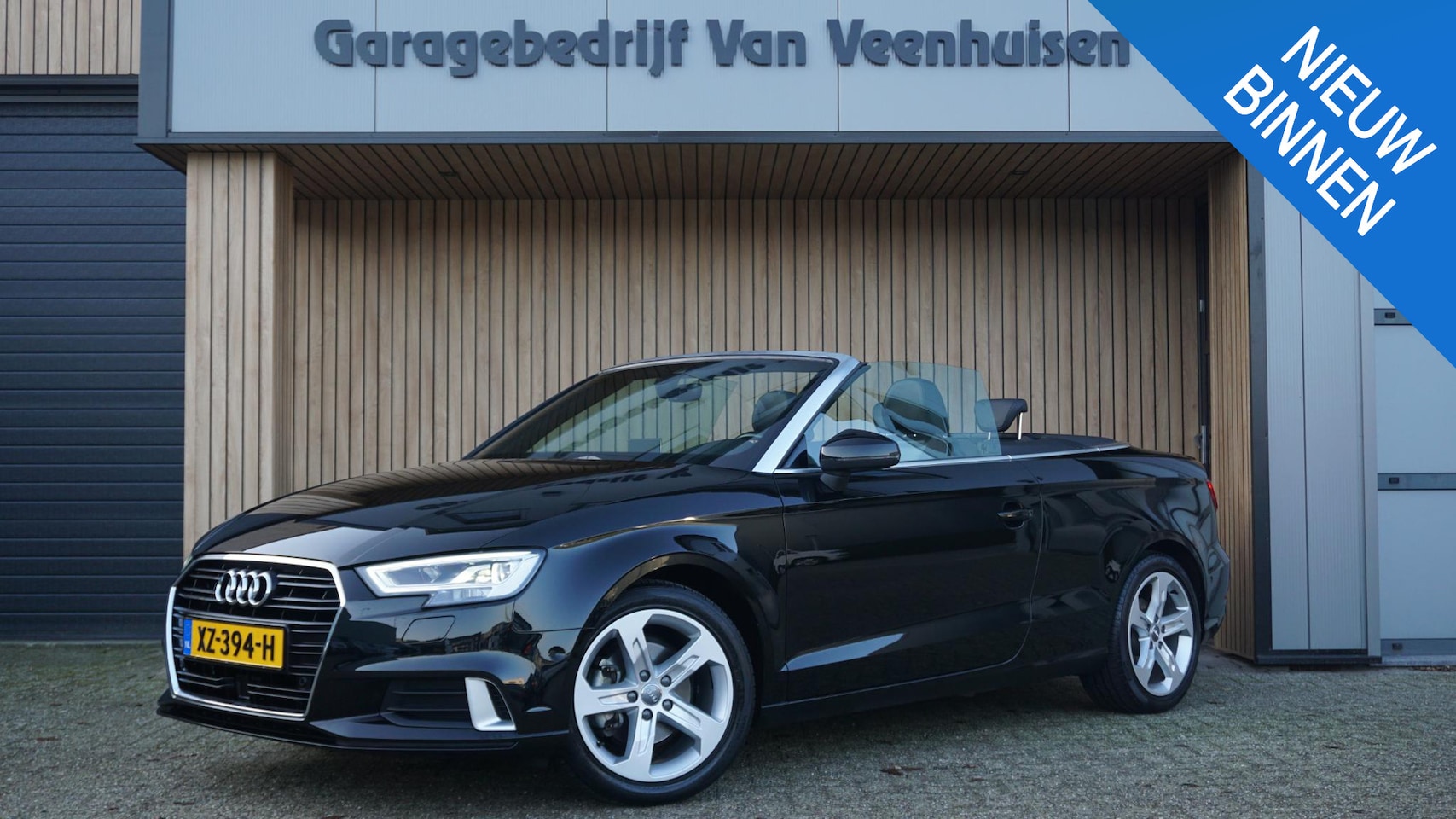 Audi A3 Cabriolet - 1.4 TFSI 116PK Design Virtual Cockpit B&O Leder/Alcantara Trekhaak LED Nekverwarming *Comp - AutoWereld.nl