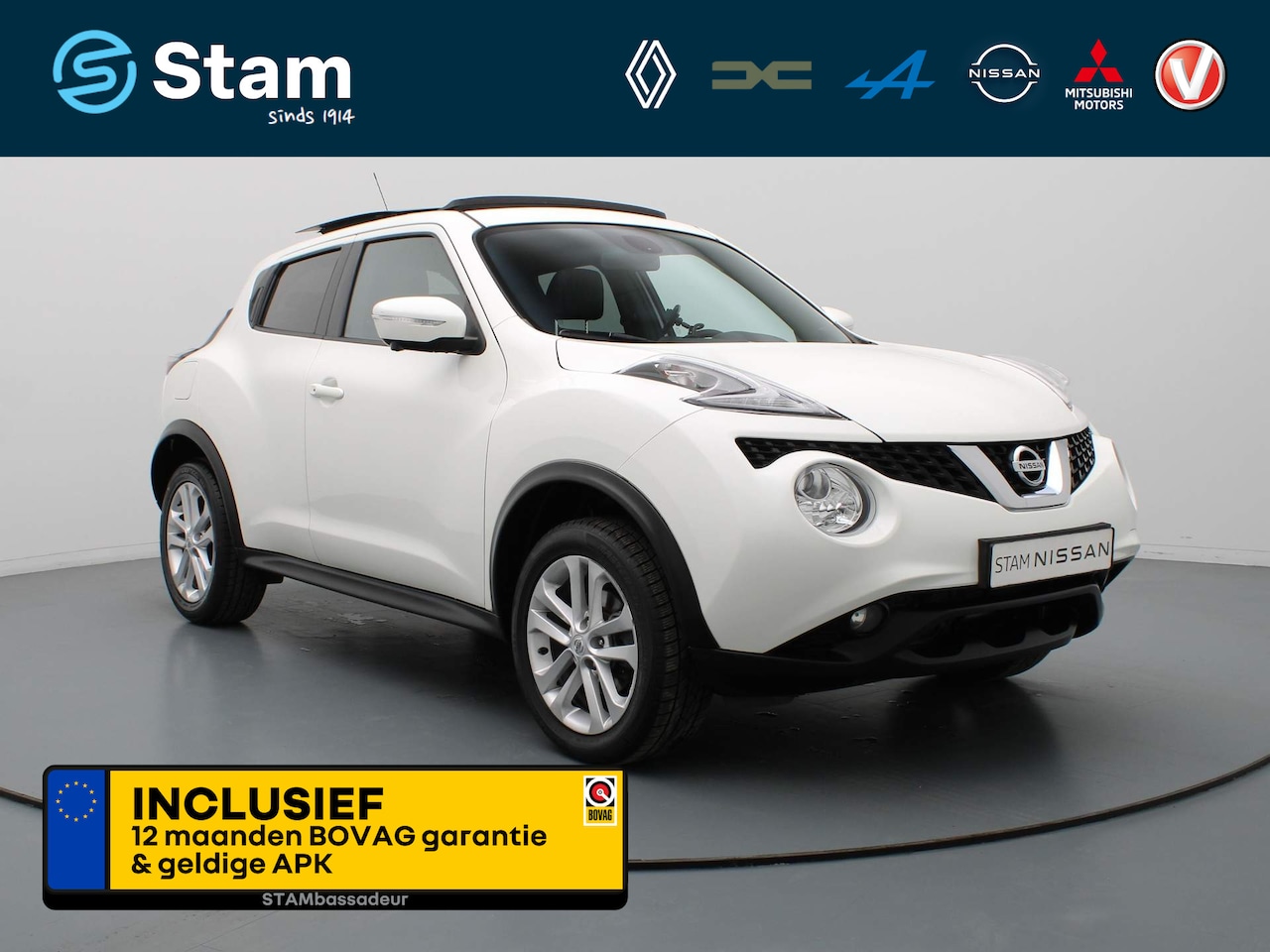 Nissan Juke - 117pk Tekna AUTOMAAT 360° Camera | Climate | Navi | Schuifdak - AutoWereld.nl