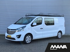 Opel Vivaro - 1.6CDTI 141PK L2H1 DC Sport EcoFlex Airco Cruise Sensoren Navigatie LM-Velgen Camera Keyle