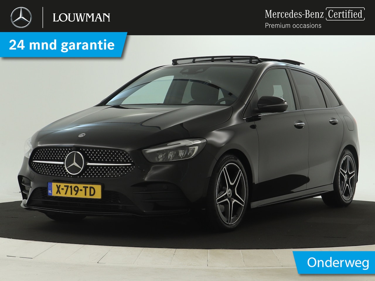 Mercedes-Benz B-klasse - 200 AMG Line | Panoramadak | Distronic | Trekhaak | Inclusief 24 maanden MB Certified gara - AutoWereld.nl