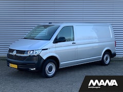 Volkswagen Transporter - 2.0TDI L2H1 28 Airco Cruise Sensoren Trekhaak Betonplex Airbag 12V CarPlay Wandbekleding B