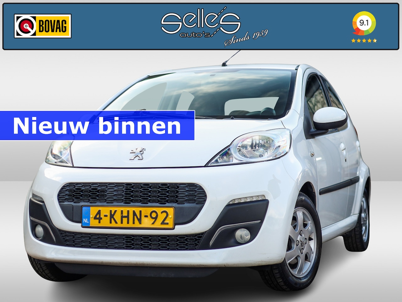 Peugeot 107 - 1.0 Active Airco | - AutoWereld.nl