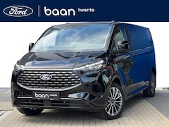 Ford Transit Custom - PHEV 233PK L2 Titanium X | Dubbel Cabine | 3 losse stoelen | Elektr. wegklapbare trekhaak