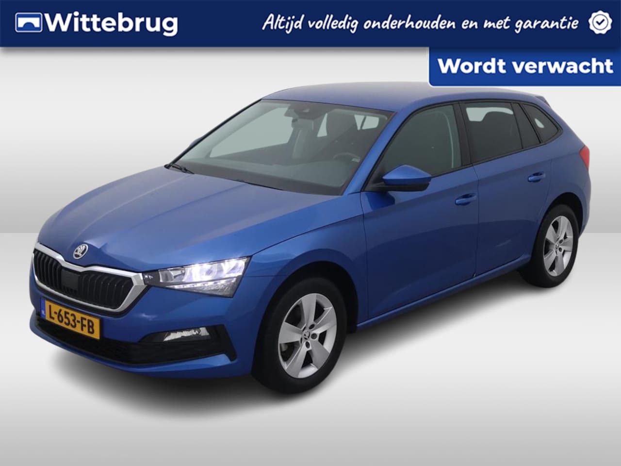 Skoda Scala - 1.0 TSI Ambition / App connect / LED / Parkeersensoren achter / - AutoWereld.nl