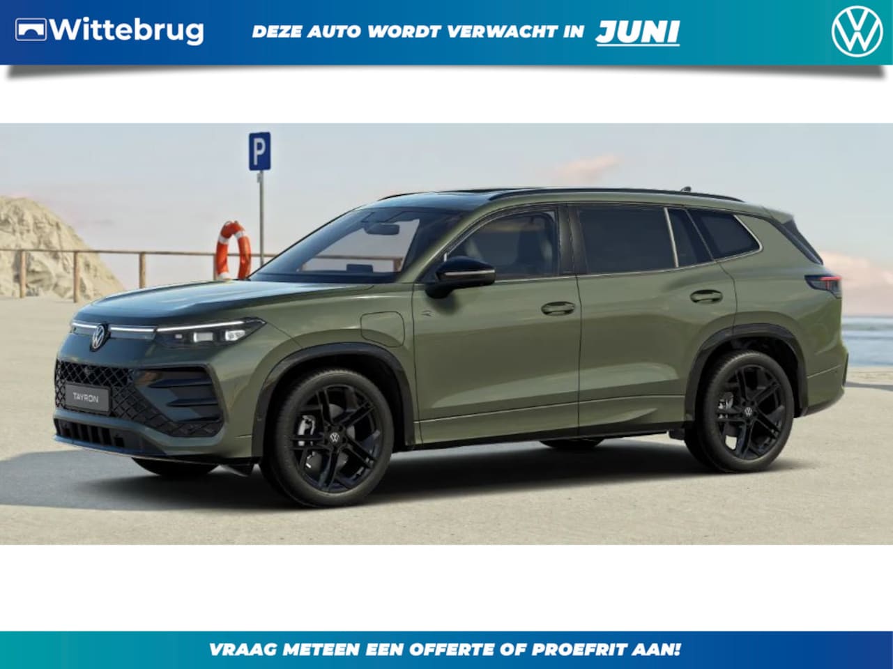 Volkswagen Tayron - 1.5 eHybrid R-Line Edition *BLACK STYLE* !!!Profiteer ook van 2.000 EURO inruilpremie!!! - AutoWereld.nl