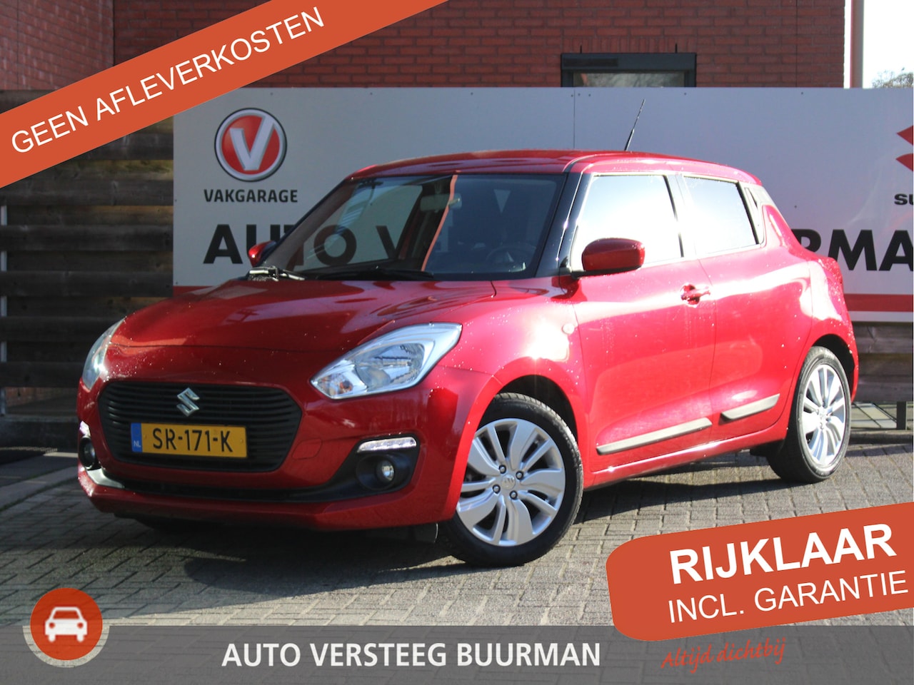 Suzuki Swift - 1.2 Select 90PK Dealer onderhouden, Navigatie, Achteruitrijcamera, Stoelverwarming Voor - AutoWereld.nl