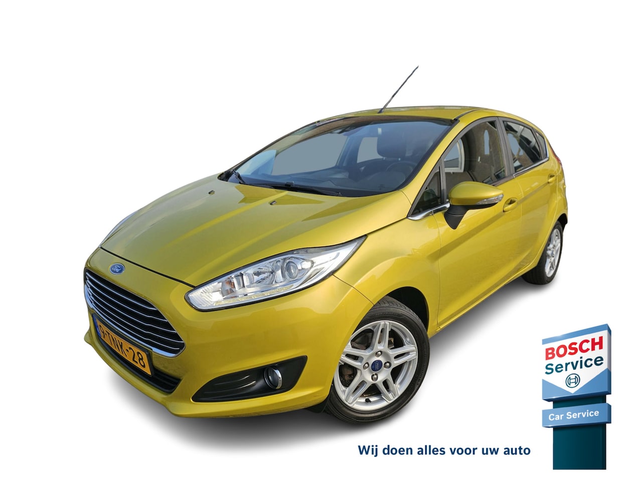 Ford Fiesta - 1.0 EcoBoost Titanium! TREKHAAK CRUISE NAVI - AutoWereld.nl